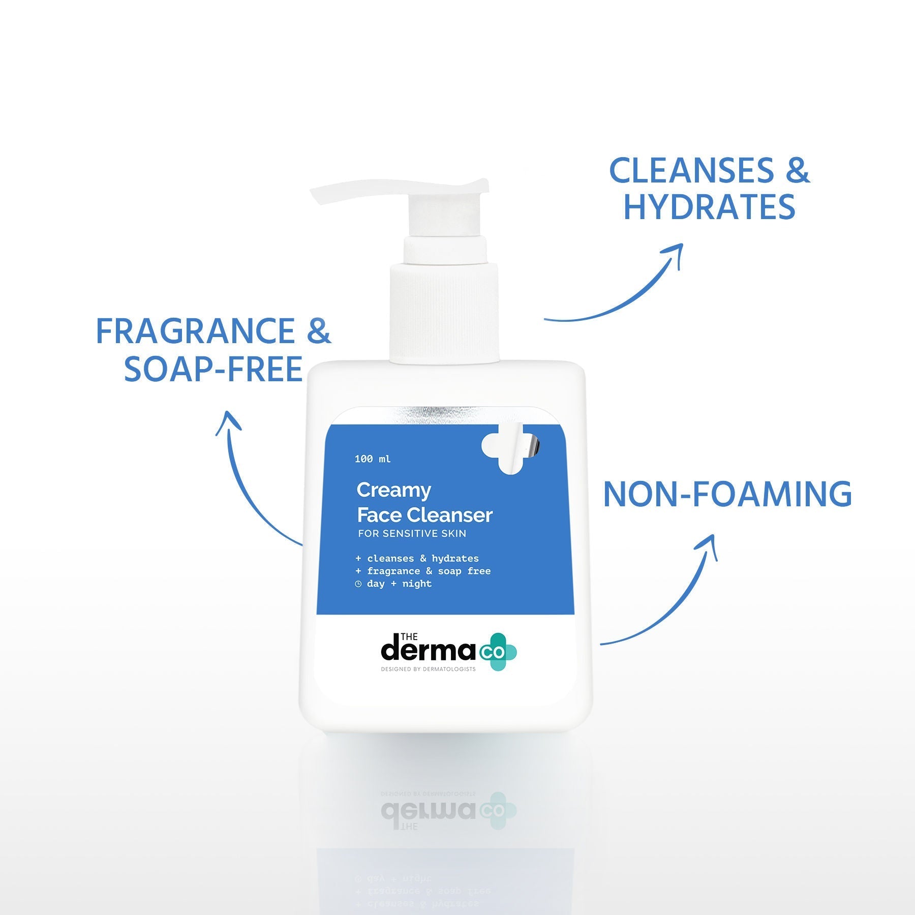 The Derma Co Creamy Face Cleanser for Sensitive Skin image 4