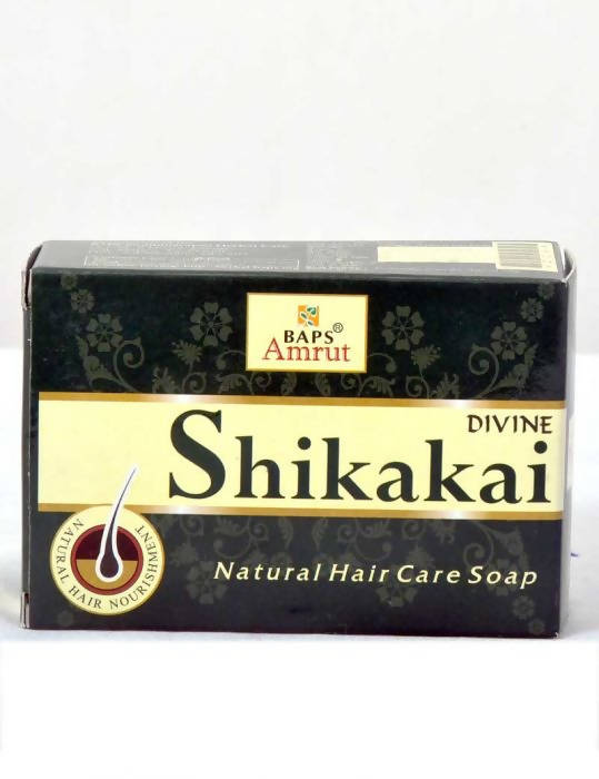 Baps Amrut Shikakai Natural Hair Care Soap - 100 gms image 1