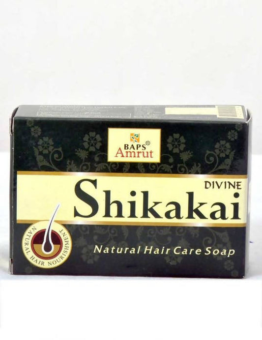 Baps Amrut Shikakai Natural Hair Care Soap - 100 gms image 1