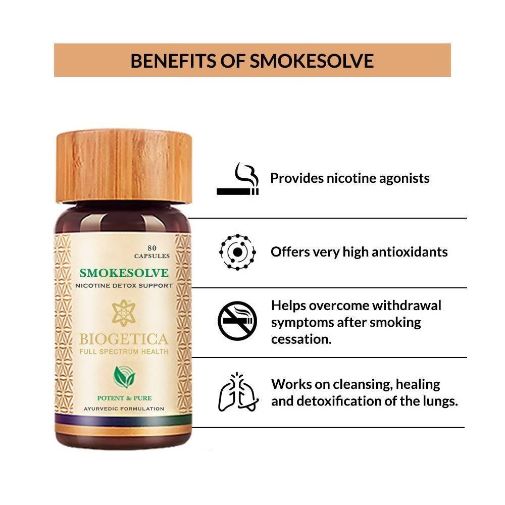 Biogetica Smokesolve (Lungs Care- Antioxidant) image 4
