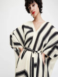 Lounge Wear French Moss Belt Style Kaftan (Free Size) J5716 image 5