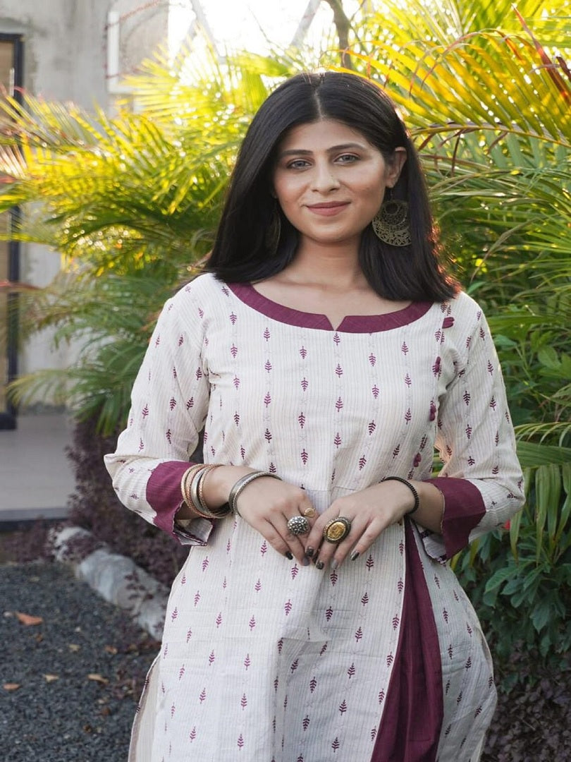 Exclusive Readymade Pure Cotton Kurti For Women's & Girl's 13-SR9 image 5