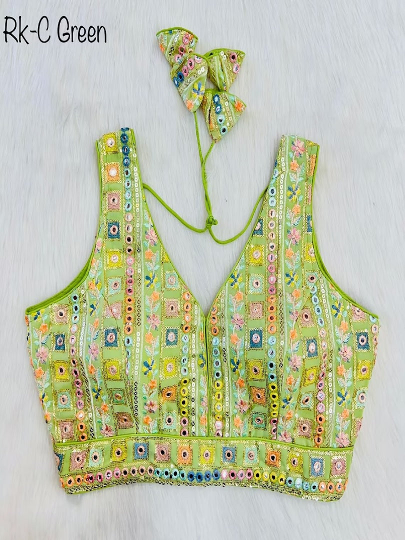 Faux Georgette Blouse image 3