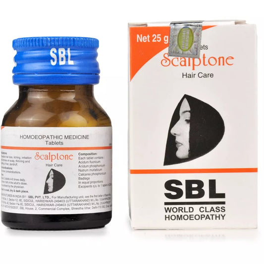 SBL Homeopathy Scalptone Hair Care Tablets image 1