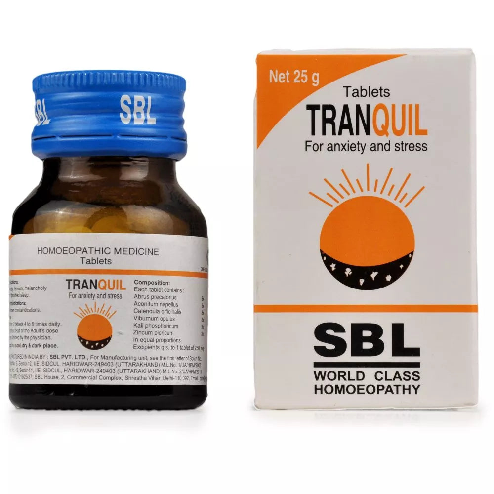 SBL Homeopathy Tranquil Tablets image 1