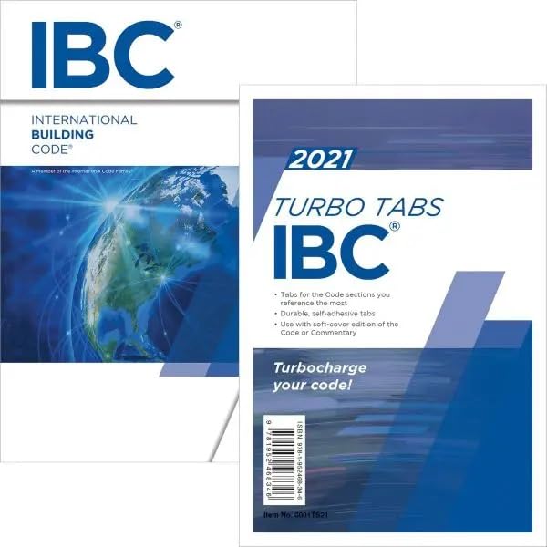 2021 International Building Code &amp; Tab Combo paperback version Paperback – January 1, 2021 Paperback bookcover – AVRBOOKS