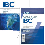 Book cover of 2021 International Building Code & Tab Combo paperback version