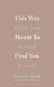 This Was Meant to Find You - Paparback image 1