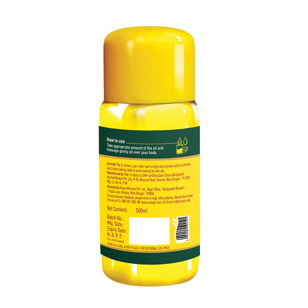 Baidyanath Vansaar Ayurvedic Oli Oil for Soft and Glowing Skin image 4