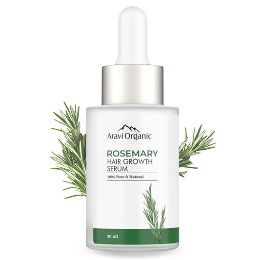 Aravi Organic Rosemary & Biotin Hair Growth Serum  - 30 ml image 1