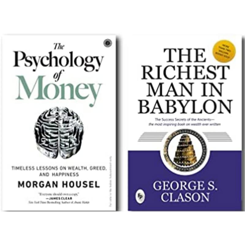 The Psychology of Money + The Richest Man in Babylon (Set of 2 Books) Paperback image 1