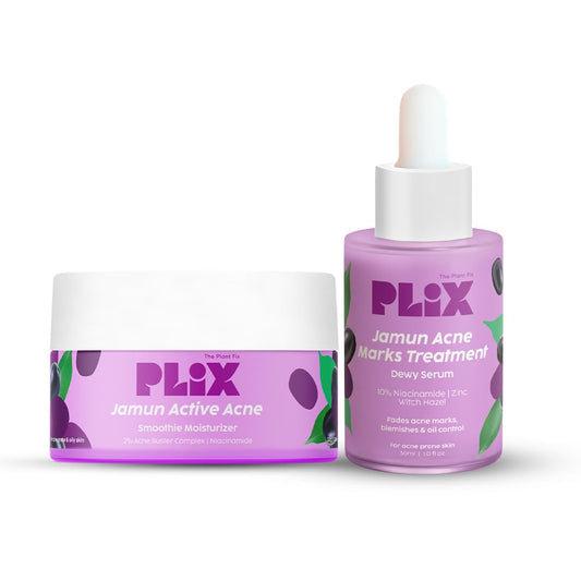 PLIX - THE PLANT FIX Niacinamide Jamun Moisturizer and Serum Combo(30 gm + 30ml) image 1