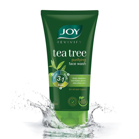 Joy Tea Tree Purifying Natural Face Wash (150ml) image 1