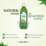 Jeevan Ras Tulsi Swaras Herbal Juice (500 ml) pack of 3 image 4