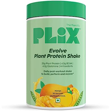 Plix Evolve Plant-Based Protein Powder - 1 kg | Premium Vegan Protein Blend for Daily Nutrition image 2
