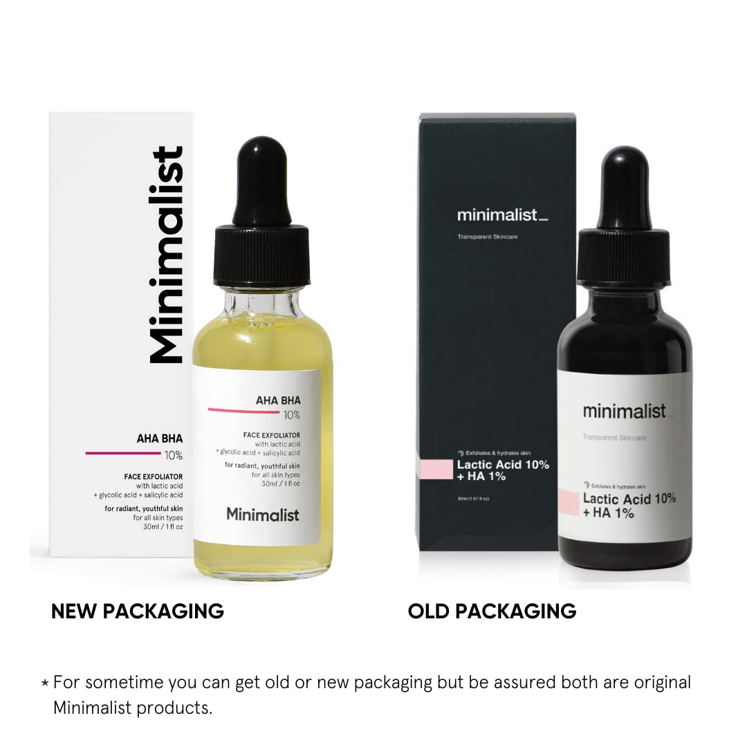 Minimalist 10% AHA BHA Exfoliating Serum-30ml image 5