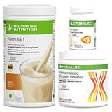 Herbal Formula 1 Combo of banana Shake + Protein Powder 200g & Afresh Lemon image 1