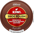 Kiwi 10113 1-1/8 Oz Brown Shoe Polish