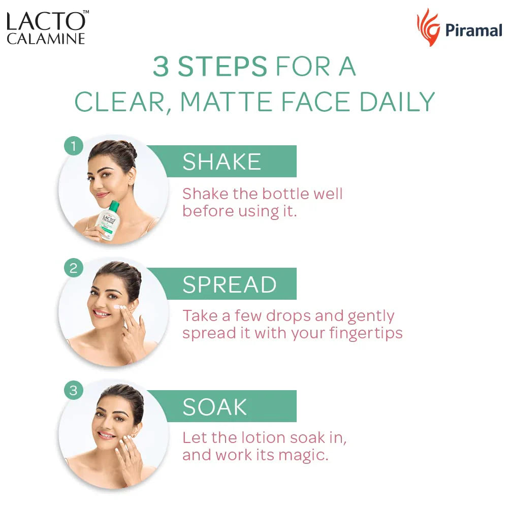 Lacto Calamine Daily Face Care Lotion for Oil Balance -120 ml image 2