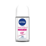 NIVEA Natural Glow Smooth Skin Deodorant Roll On for Women- 50ml image 1