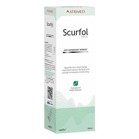 Atrimed Ayurvedic Scurfol Topical Shampoo -100 ml image 1