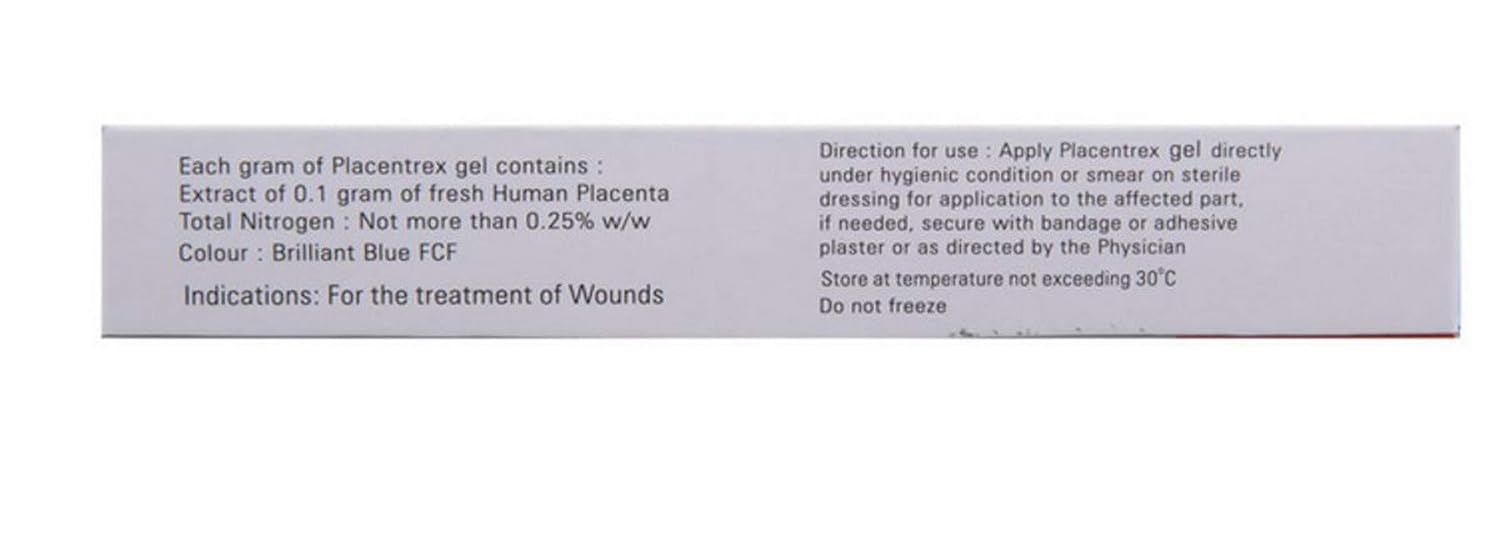 Placentrex Extract Gel 20g Tube – Value Pack of 6 for Everyday Use image 2