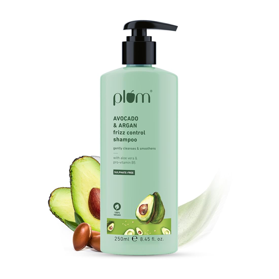 Plum Avocado & Argan Frizz Control Shampoo - 250 ML image 1