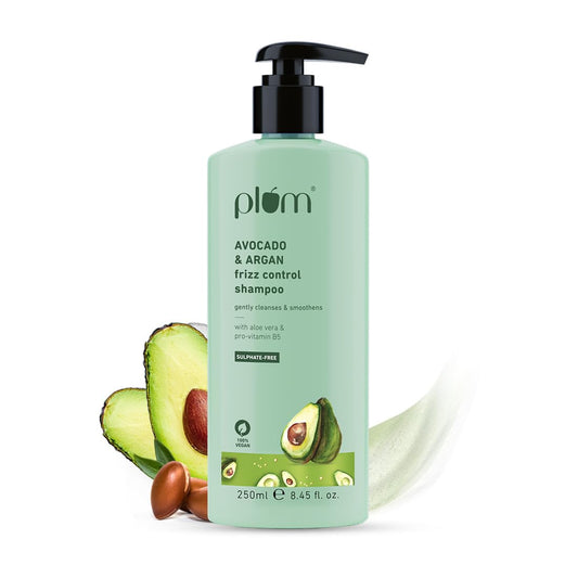 Plum Avocado & Argan Frizz Control Shampoo - 250 ML image 1