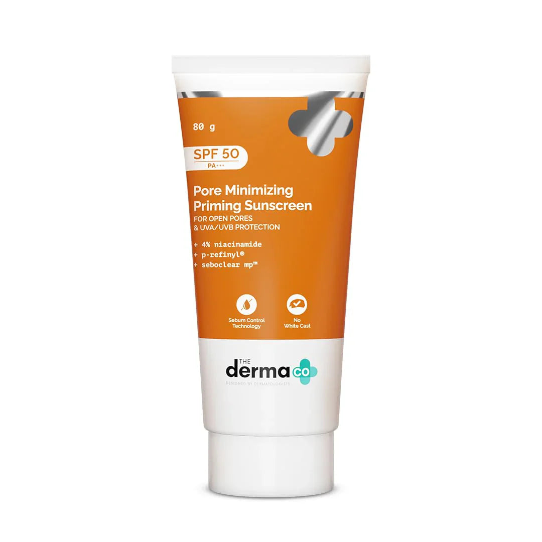 The Derma Co Pore Minimizing Priming Sunscreen With SPF 50 - 50 gms image 2