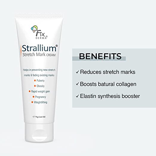 Fixderma Strallium Advanced Stretch Mark Cream – 150 g | Skin Elasticity & Hydration Support image 2