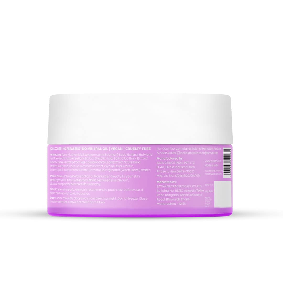 PLIX - THE PLANT FIX 2% Niacinamide Jamun Moisturizer (50 gm) image 3