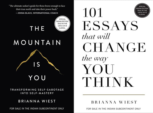 Mountain is you + 101 essay + this is how you heal -Paperback image 1