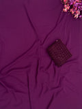 Pure Smooth Georgette Saree, Pure velvet With Sequence Work Blouse image 14