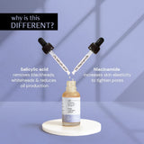 Deconstruct Pore Control Face Serum |2% Salicylic Acid 3% Niacinamide | 30ml image 2