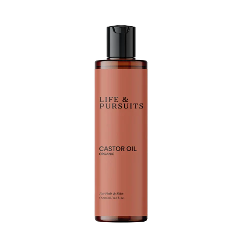 Life and Pursuits Organic Castor Oil For Hair Growth & Skin -200 ml image 1
