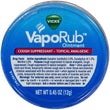 (2) Vicks Vaporub Topical Ointment 12g Tin Travel Size by Vick