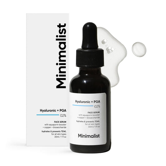 Minimalist 2% Hyaluronic Acid + PGA Serum  Face Serum For Women & Men with Dry, Normal & Oily Skin | 30 ml image 1