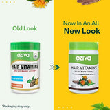 OZiva Hair Vitamins (With Dht Blocker & Omega 3) 60 capsules image 2