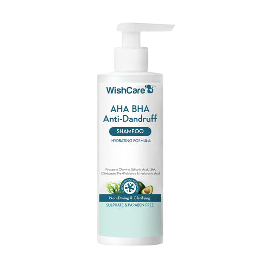 WishCare Hydrating AHA BHA Anti Dandruff Shampoo 250ml image 1