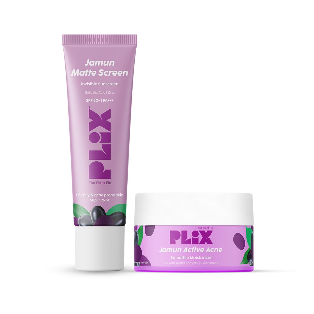 PLIX FIX Spf 50 Acne Combo, Liquid Moisturizer And Sunscreen (30Gm + 50Gm) image 1