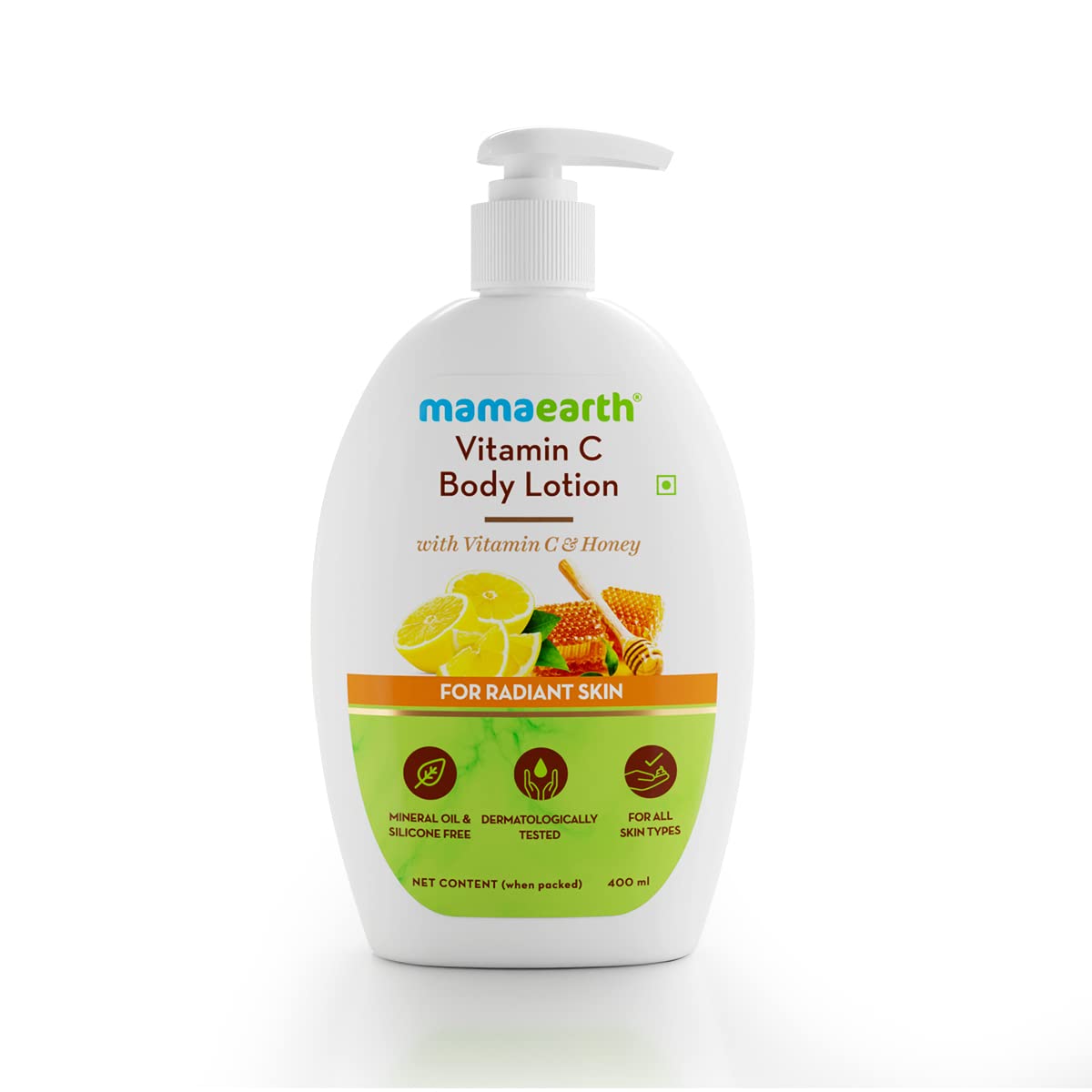 Mamaearth Vitamin C Body Lotion image 1