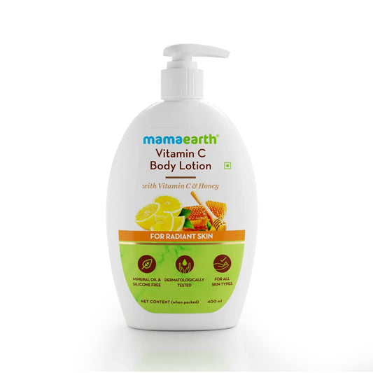 Mamaearth Vitamin C Body Lotion image 1