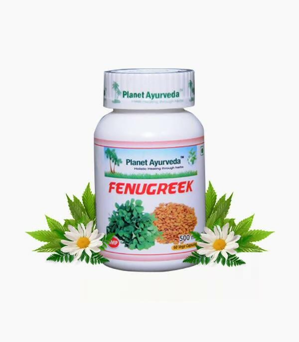 Planet Ayurveda Fenugreek Capsules - 60 tabs image 2