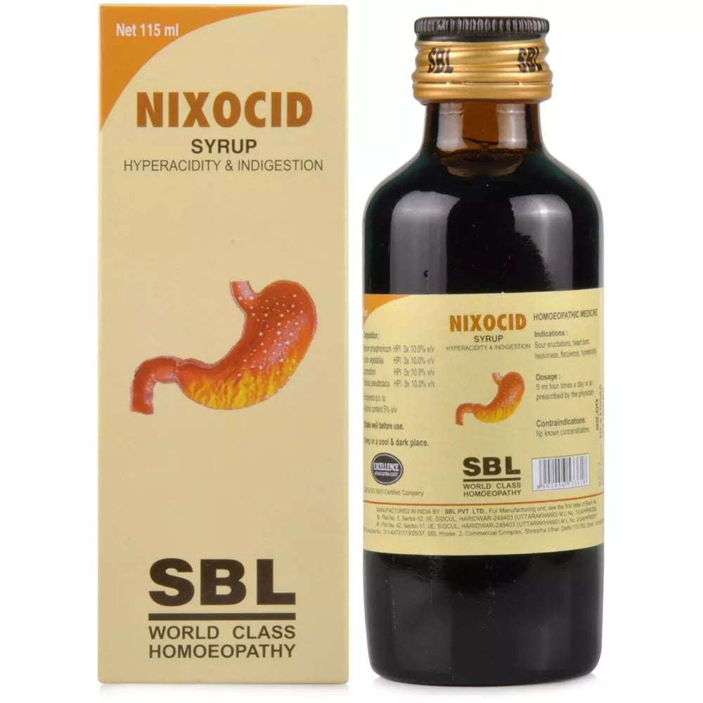SBL Homeopathy Nixocid Syrup image 1