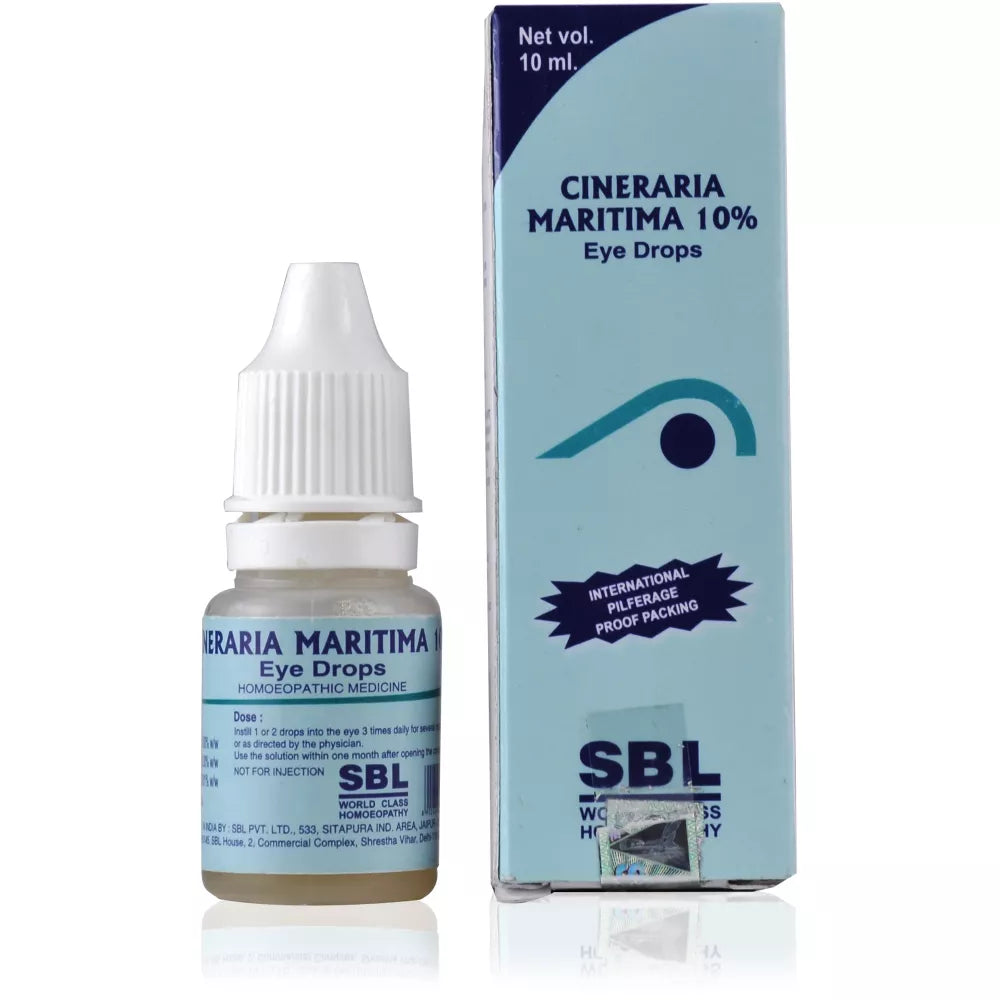 SBL Homeopathy Cineraria Maritima 10 % Eye Drops image 1