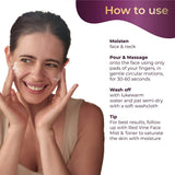 Pilgrim French Red Vine Face Wash - 100 ml image 7