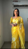 Ready To Wear Pure Soft Georgette Silk Saree With Blouse image 11