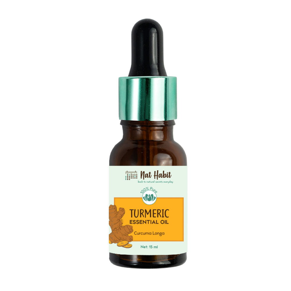Nat Habit Pure Turmeric Essential Oil - 15 ml image 2
