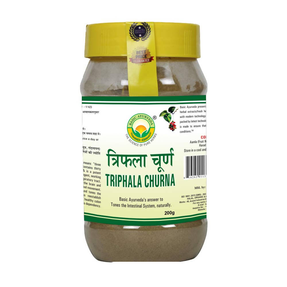 Basic Ayurveda Triphala Churna - 200 gms image 1