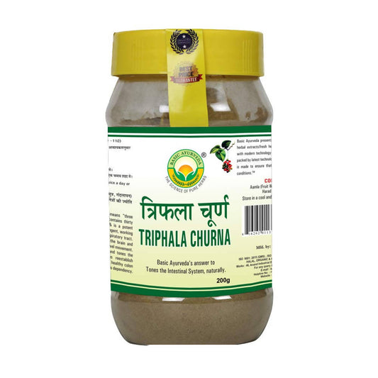 Basic Ayurveda Triphala Churna - 200 gms image 1